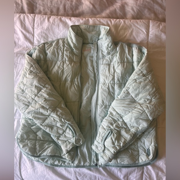 Free People Pippa Packable Puffer in Saltwater XS - Picture 4 of 5